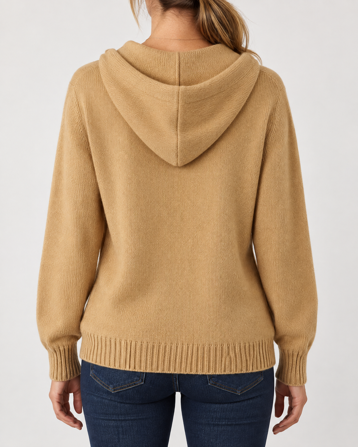 Greta - Hooded Knit Cardigan
