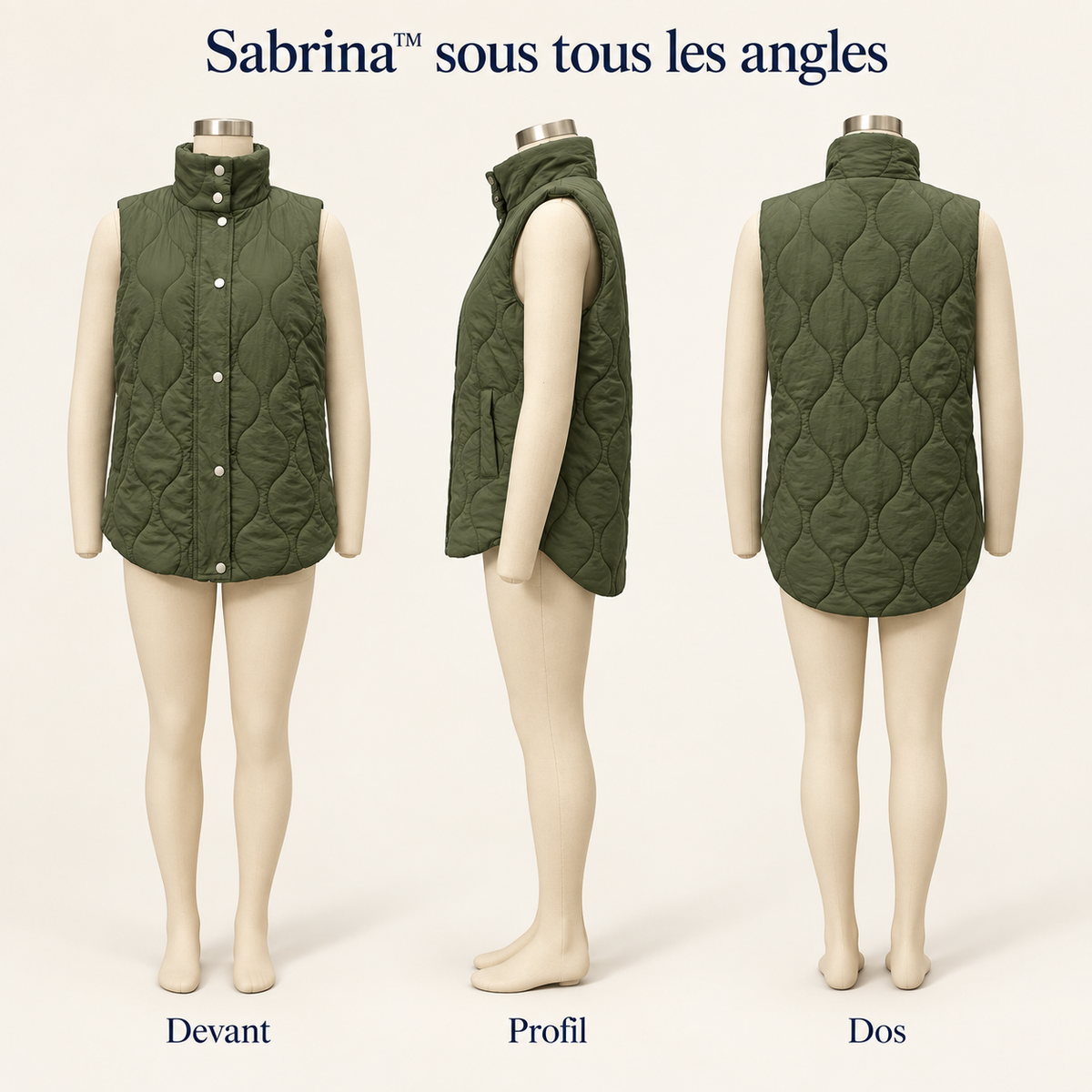 Sabrina™ | Lightweight Sleeveless Padded Jacket