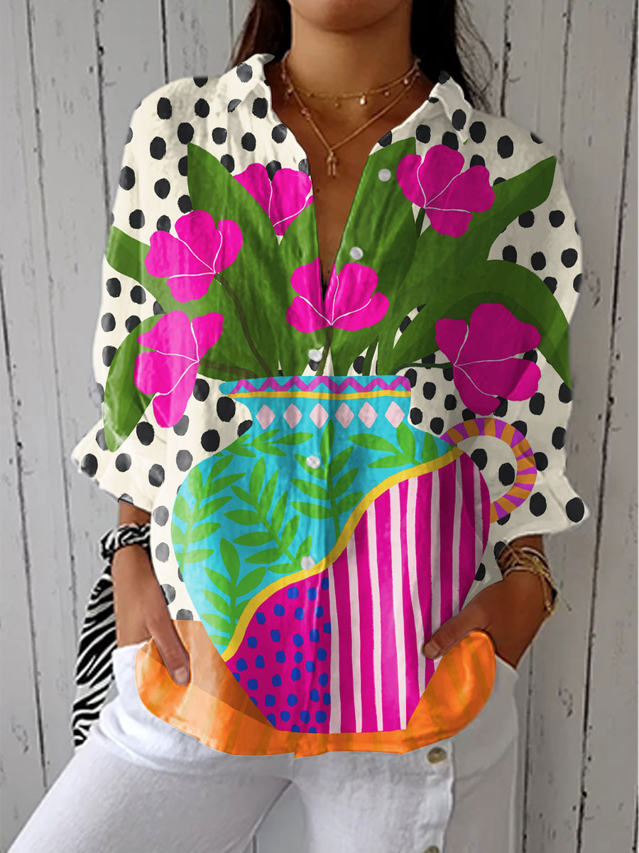 Fleur - Blooming Vase Blouse