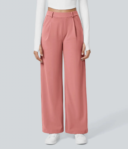 Elise Pants | Wide Comfort Tailored Pants | Essential Collection