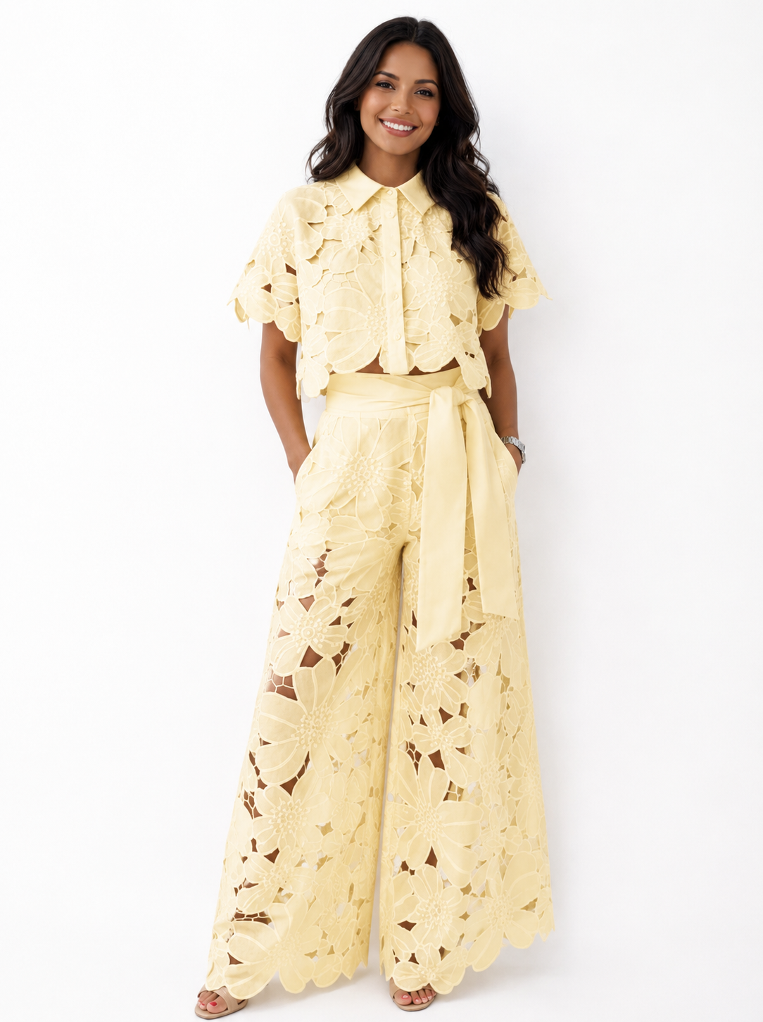 Chloé - Elegant Two Piece-Set