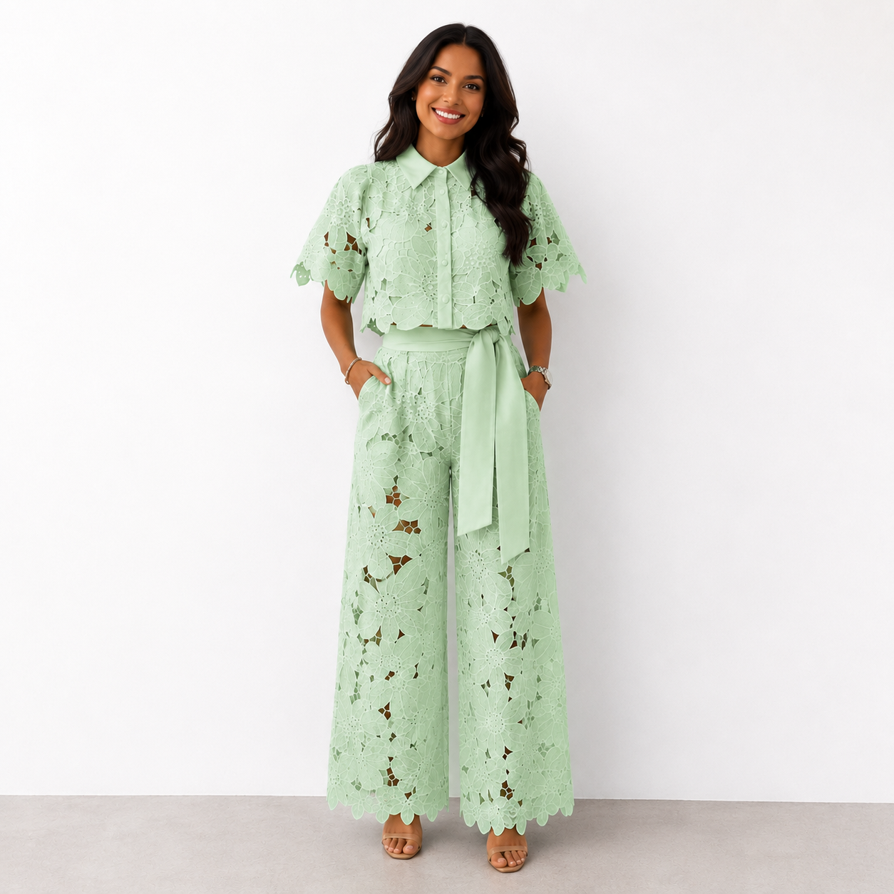 Chloé - Elegant Two Piece-Set