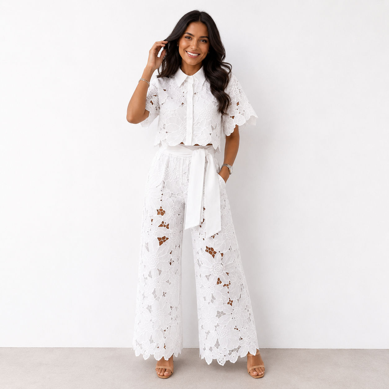 Chloé - Elegant Two Piece-Set