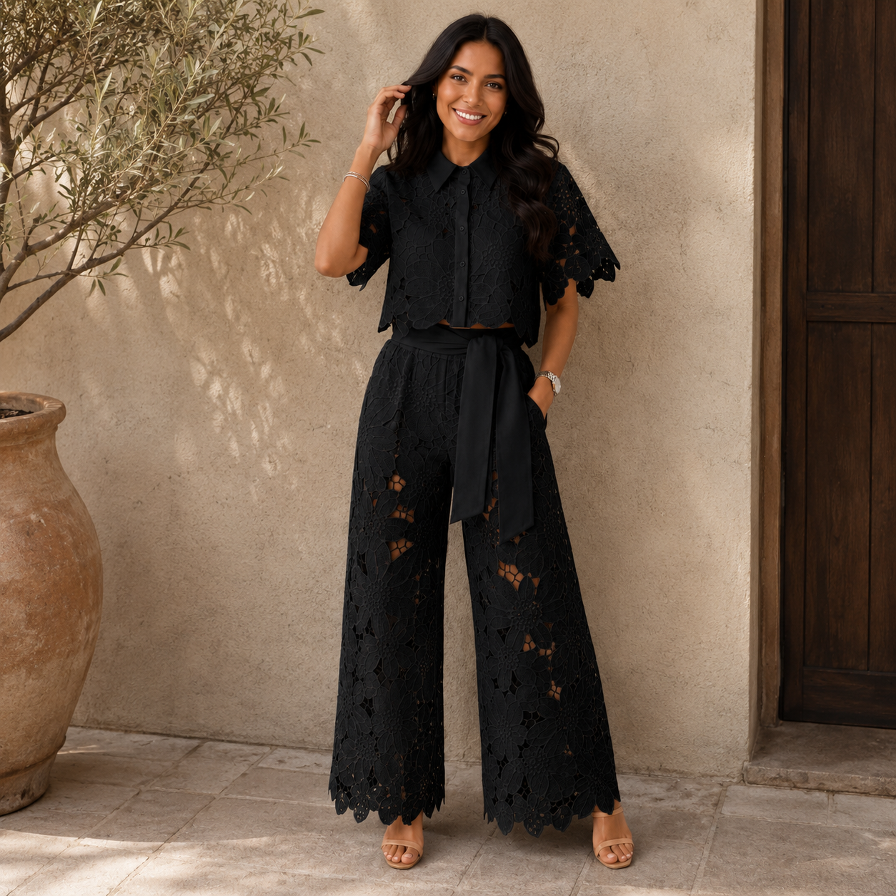 Chloé - Elegant Two Piece-Set