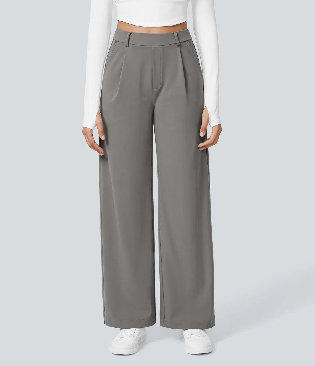 Elise Pants | Wide Comfort Tailored Pants | Essential Collection