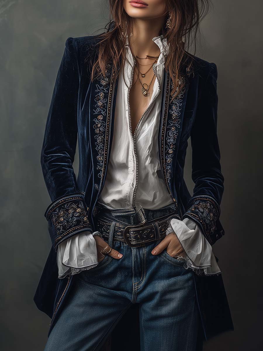 Women’s Long Vintage Jacket