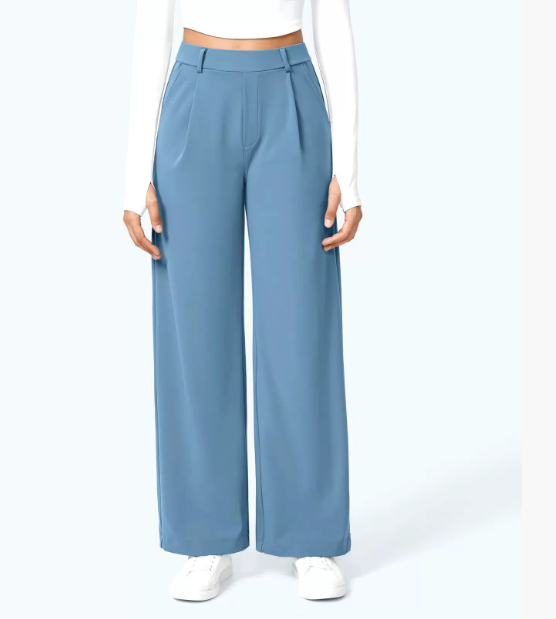 Elise Pants | Wide Comfort Tailored Pants | Essential Collection
