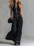 Casual Zippered Cotton Jumpsuit — The Ultimate Everyday Must-Have