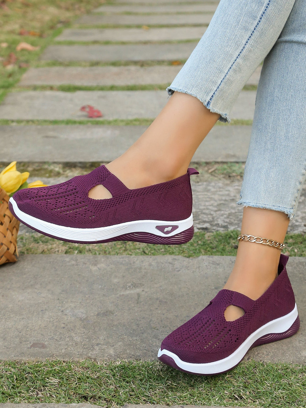 Avery | Breathable Slip-On Comfort Sneakers