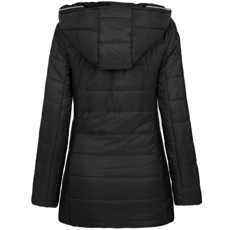 Cocéa | Quilted Cloud Coat - Velvet Interior & Giant Fleece Hood